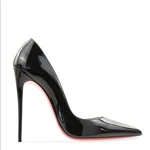 Christian Louboutin So Kate Patent Black 120mm